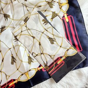 New* Silk chain scarf